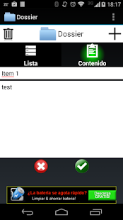 Dossier: Note keeper Screenshots 1