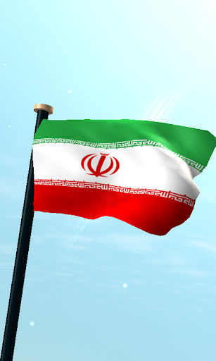 Iran Flag 3D Free Wallpaper