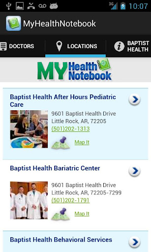 【免費健康App】My Baptist Health Notebook-APP點子