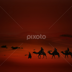 Merzouga by Moussa Idrissi - Landscapes Deserts