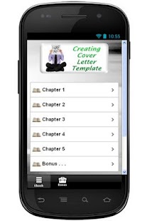 Creating Cover Letter Template - screenshot thumbnail