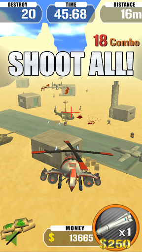 【免費動作App】Gunship Strike! - Free --APP點子