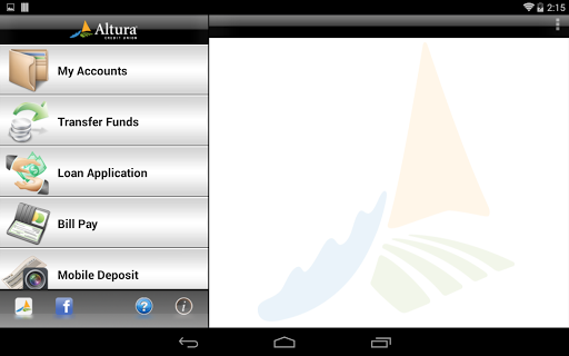 Altura Credit Union Tablet