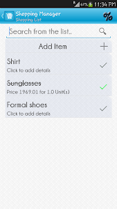 Shopping List Manager screenshot 2