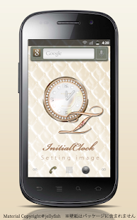 How to download イニシャルT☆姫系アナログ時計ウィジェット 1.0 apk for pc