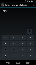 Simple Homework Calculator poster 2