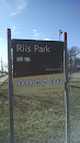 Riis Park Sign