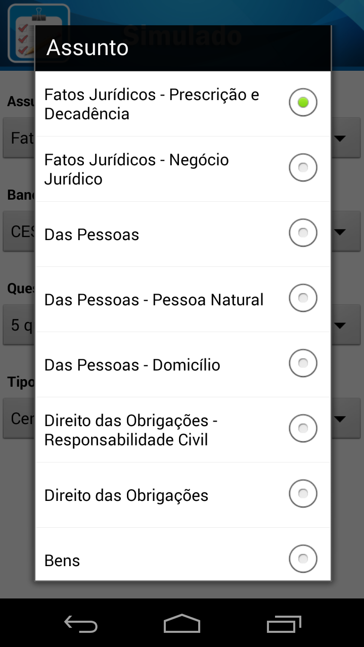 Direito Civil PRO Screen 3