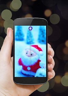 download Santa Claus Zipper Lock free