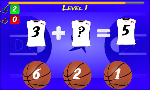 【免費教育App】Kids Math Game Basketball-APP點子