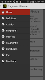 Android Fragments Guide poster 1