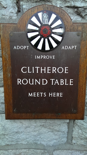 Clitheroe Round Table Plaque