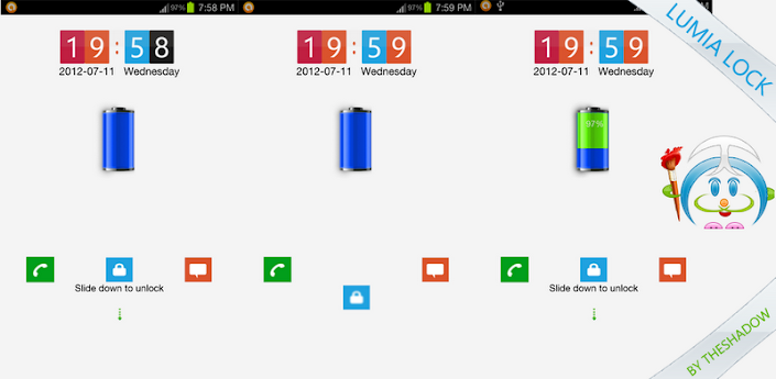 Lumia Lock Go Locker Theme