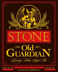 Logo of Stone Old Guardian Barley Wine