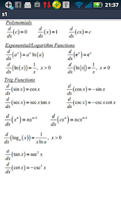 Free Download Calculus Quick Fomulas APK for PC