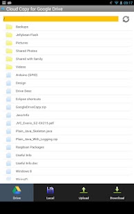 File Explorer for Google Drive