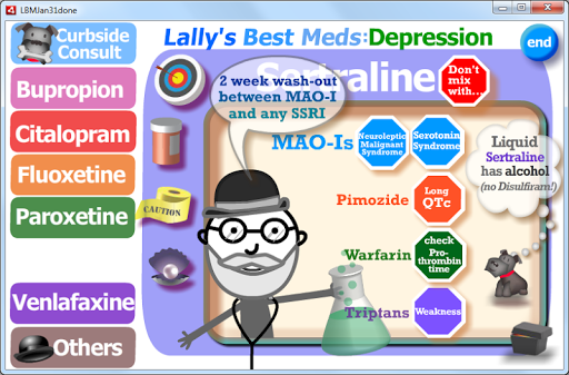 Depression: Lally's Best Meds