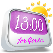 Clock Weather For Girls 1.0 Icon