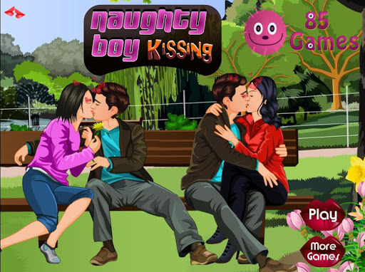 Naughty Boy Kissing