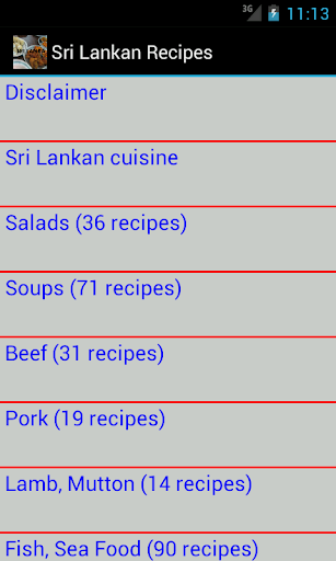 Sri Lankan Recipes