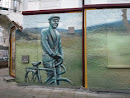 Radfahrer Mural