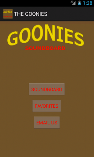 Sounds from Goonies