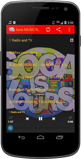 Soca Soul Calypso MUSIC Radio