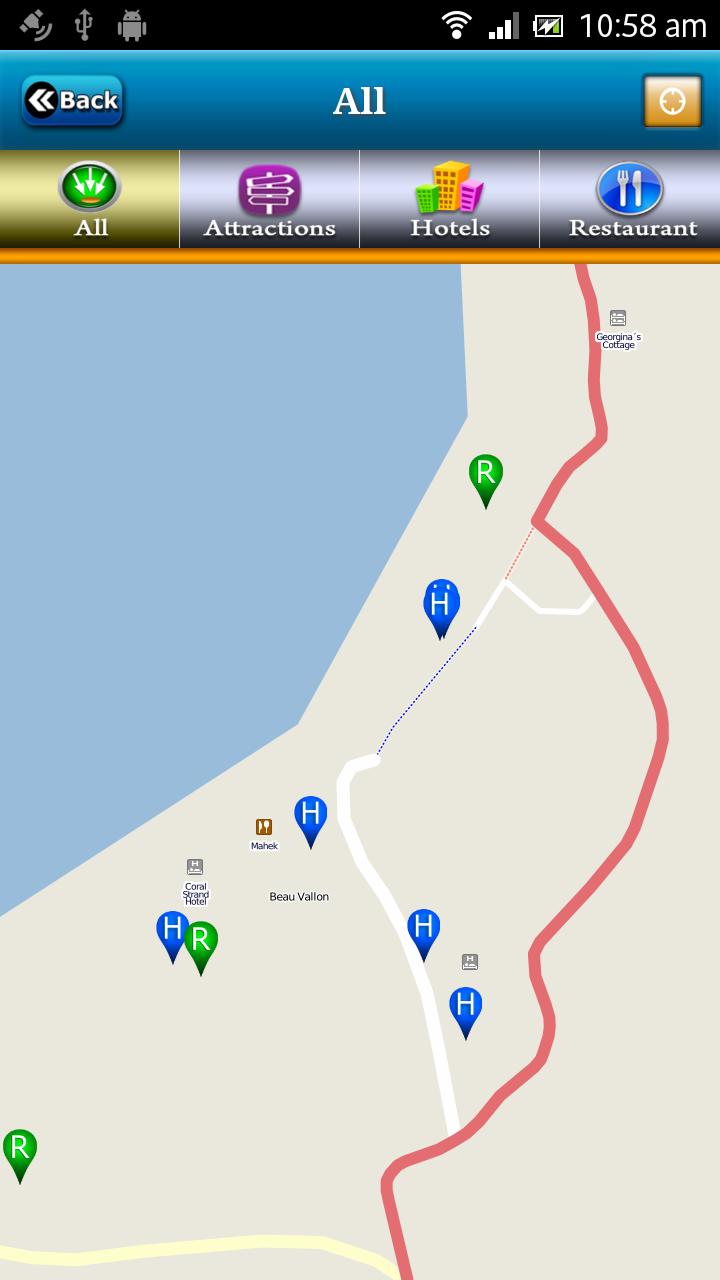 Seychelles Offline Map Guide Screen 2