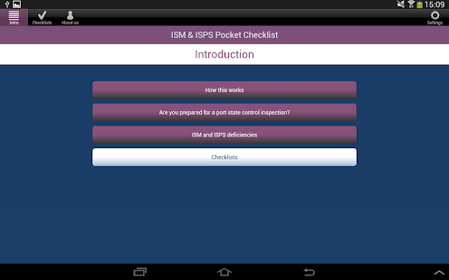 ISM & ISPS Pocket Checklist(圖6)-速報App