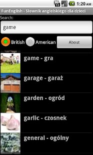 Lastest Słownik angielski dla dzieci APK for Android