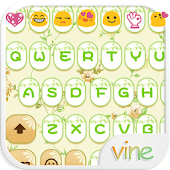 Green Vine Emoji Keyboard