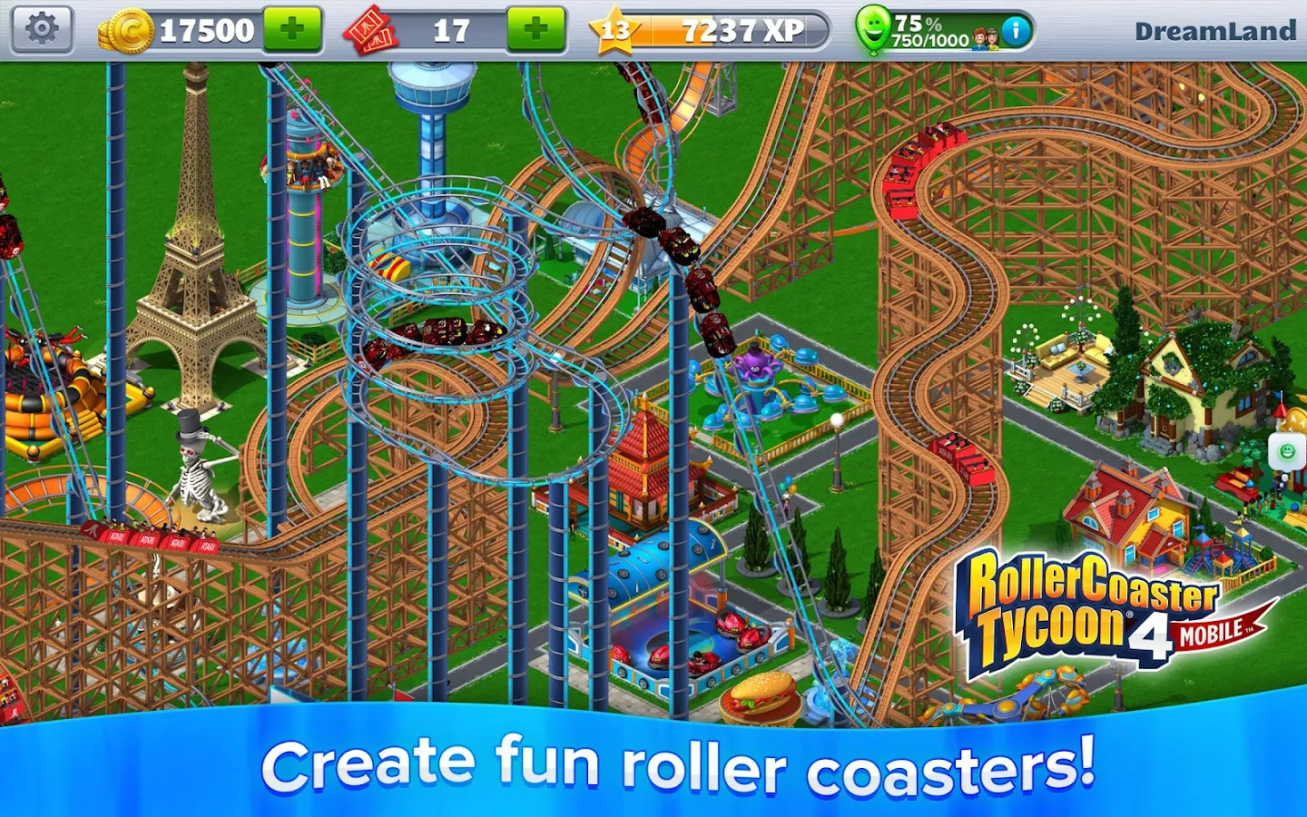 RollerCoaster Tycoon® 4 Mobile - screenshot
