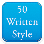 Cover Image of Скачать 50 Written Fonts Style 4.1 APK