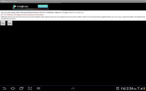 【免費書籍App】Penal Code - Philipines-APP點子