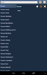 English Spanish dictionary poster 8