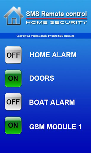 SMS Remote control - 5.channel