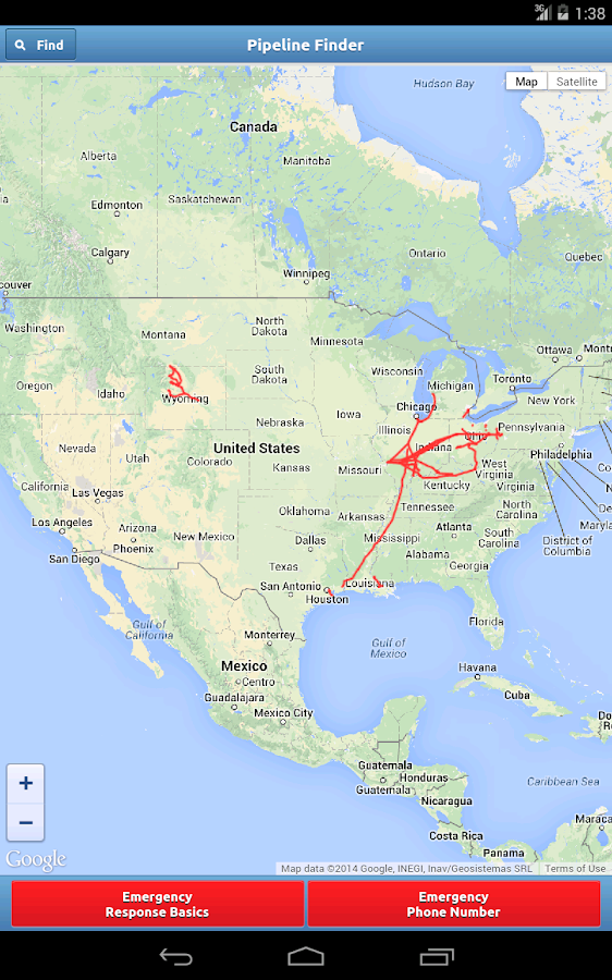 Pipeline Finder Android Apps on Google Play