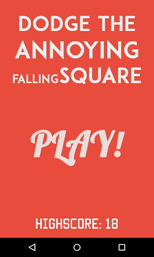Dodge the annoying square