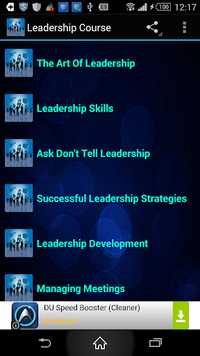 Leadership Course