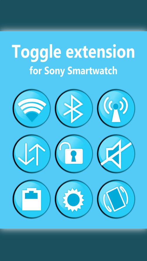 Android application Switch on for Smartwatch screenshort