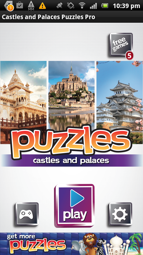 Castles &amp; Palaces Puzzles Pro Screen 2