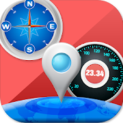 GPS Maps : Compass And Track  Icon