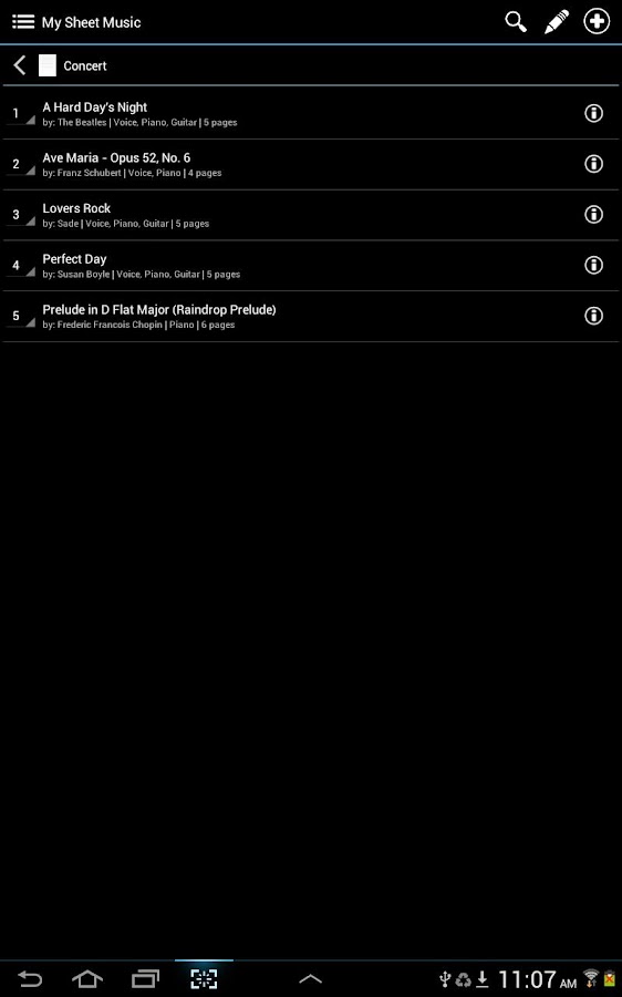 Musicnotes Digital Sheet Music Android Apps on Google Play