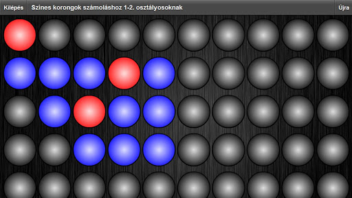 Matematika - Színes korongok