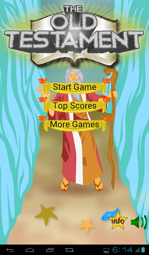 Android application Old Testaments Trivia screenshort
