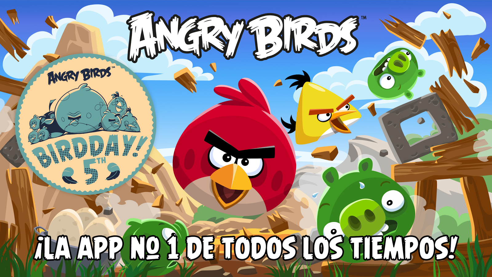 Angry Birds - screenshot