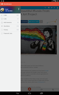 StumbleUpon - screenshot thumbnail
