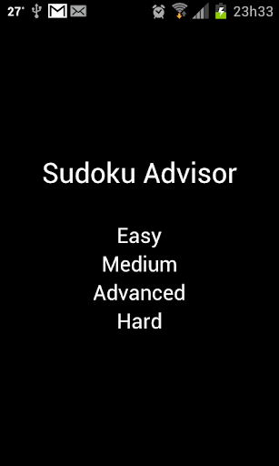 Sudoku Advisor