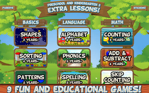 Preschool And Kindergarten 2 Extra Lessons