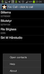 Fav Call Contacts poster 2